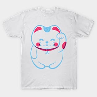 Chromatic Lucky Cat T-Shirt